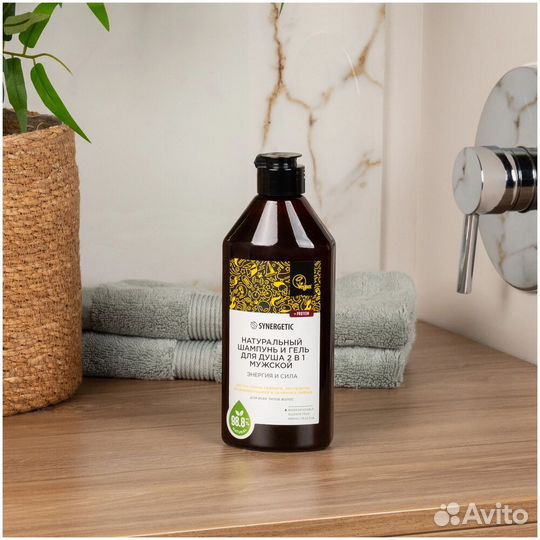 Synergetic Шампунь бессульфатный и гель #376962