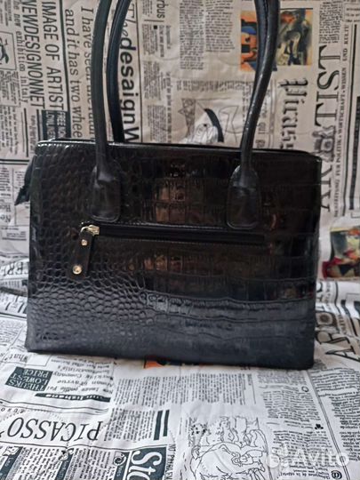 Сумка кожаная