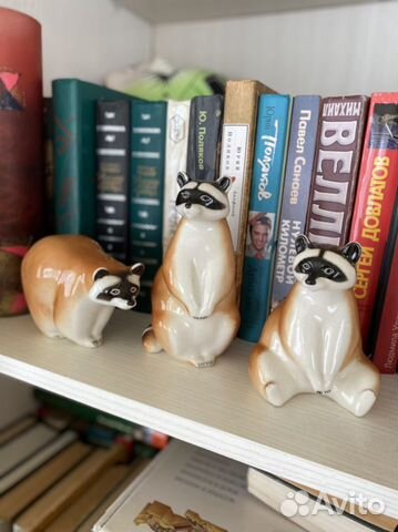 Статуэтки лфз. Еноты