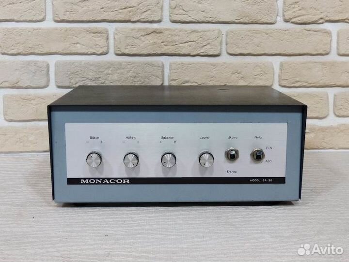 Monacor SA-30 itra усилитель интегр транз