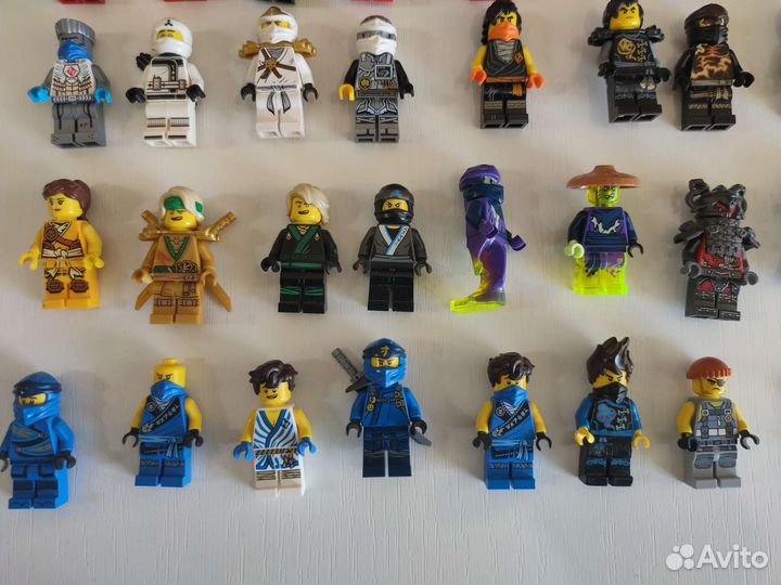 Lego Ninjago минифигурки