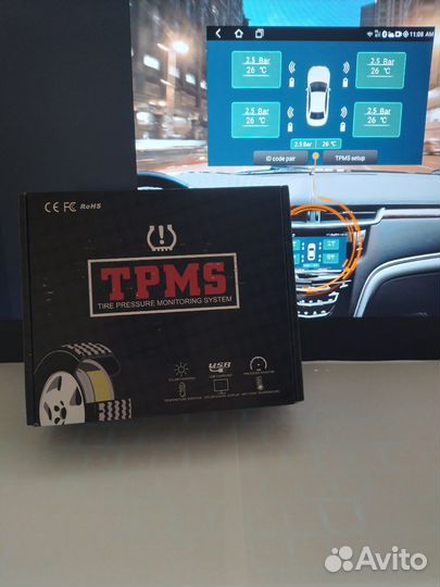 Датчик давления в шинах