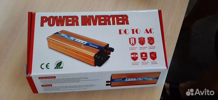 Инвертор 2000 ватт 220 вольт