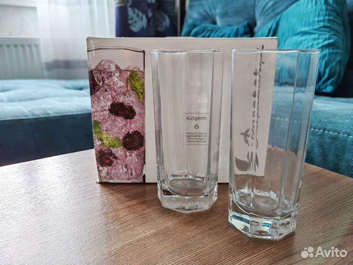 Стаканы 6 шт