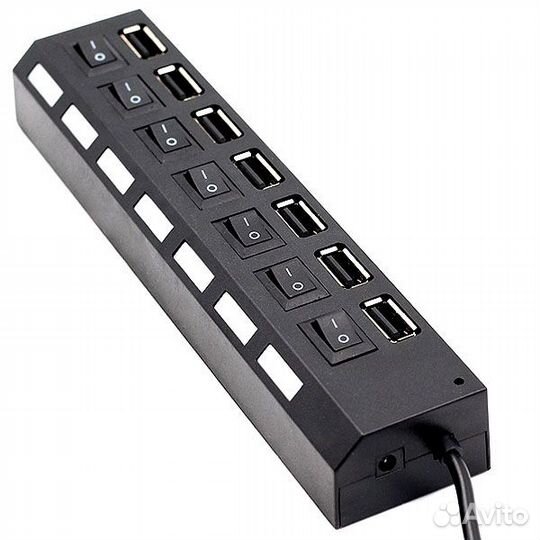 Разветвитель адаптер USB для тел 7хusb UH1