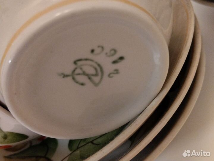 Чайная пара фарфор 6 шт