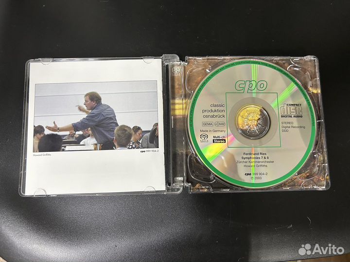 Ferdinand Ries Symphonies 7&8 2003 Germany sacd