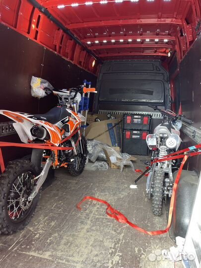 Мотоэвакуатор 24/7 перевозка мото техники