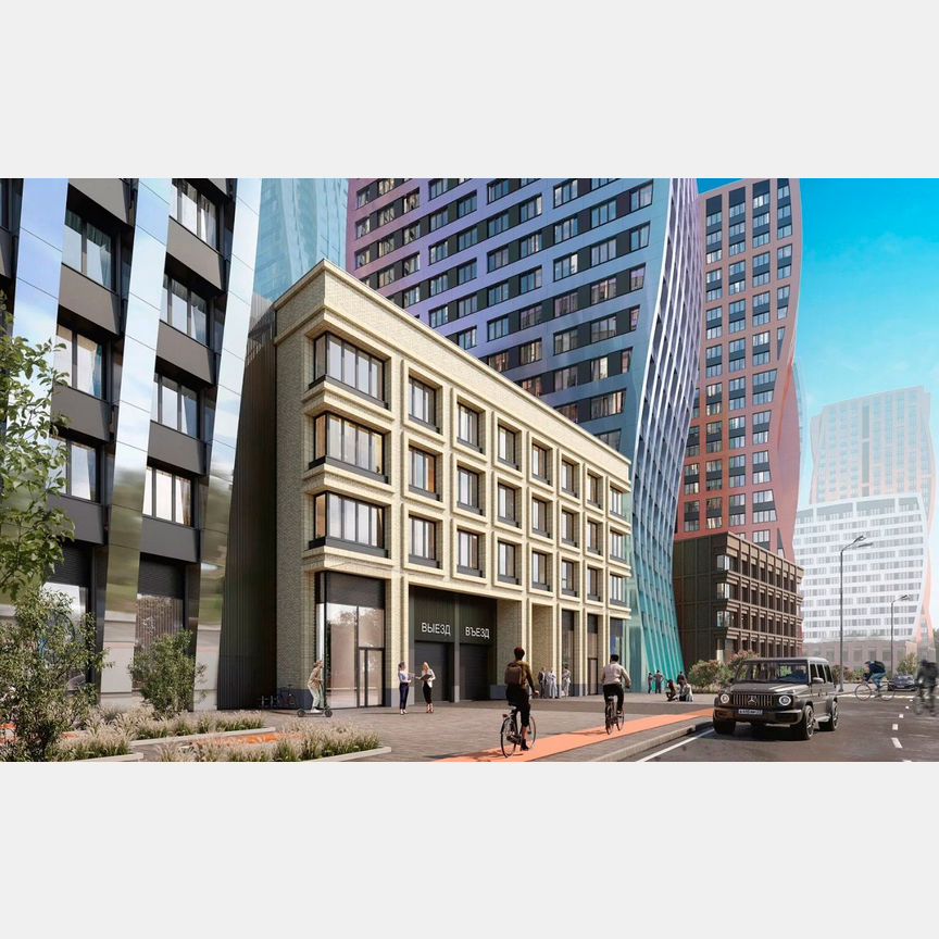 2-к. квартира, 36,3 м², 60/66 эт.