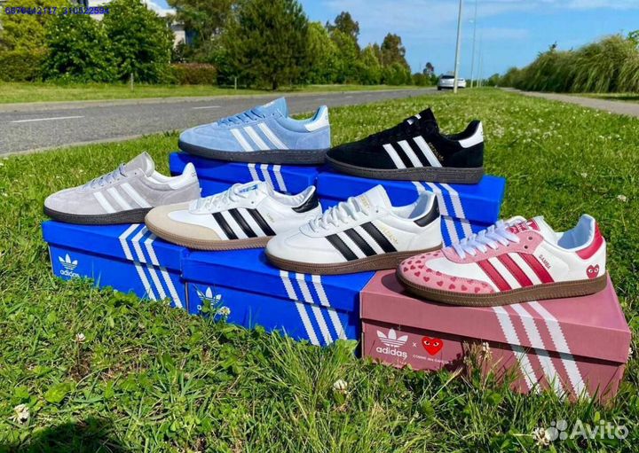 Кроссовки Adidas Spezial Samba (Арт.41795)