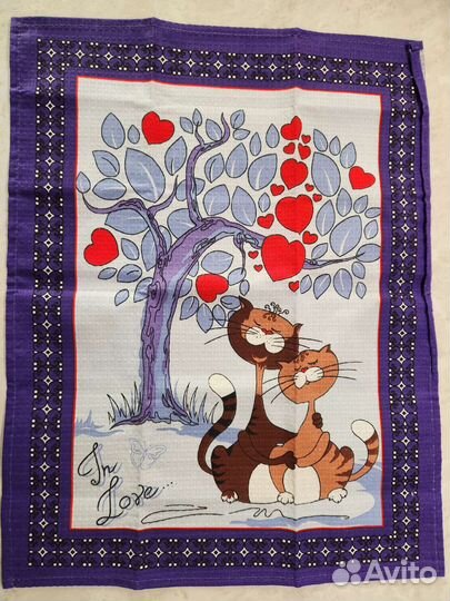 Полотенце вафельное