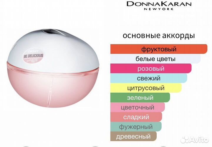 Dkny be delicious fresh blossom, duty-free тестер