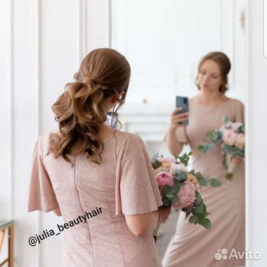 Свадебные и вечерние прически, косы