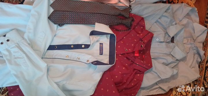 Рубашки на мальчика 146 152