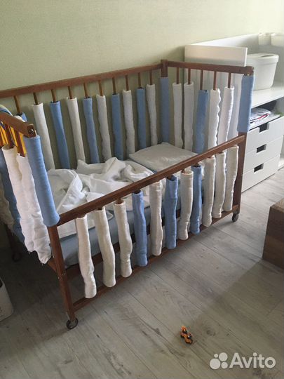 Комплект фенс-бамперов 55см (36 шт), сатин