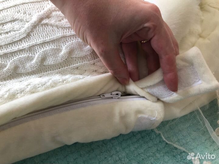 Детский конверт на выписку осень- зима