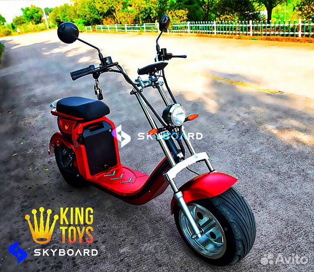 Электроскутер Citycoco SkyBoard BR4000 fast