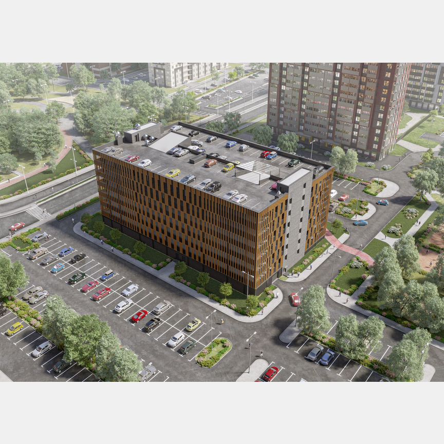 2-к. квартира, 54,1 м², 18/23 эт.