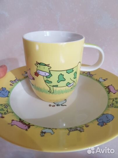 Villeroy&boch farm animal кружка