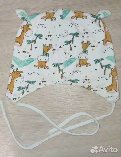 Шапочки 0-3 месяца