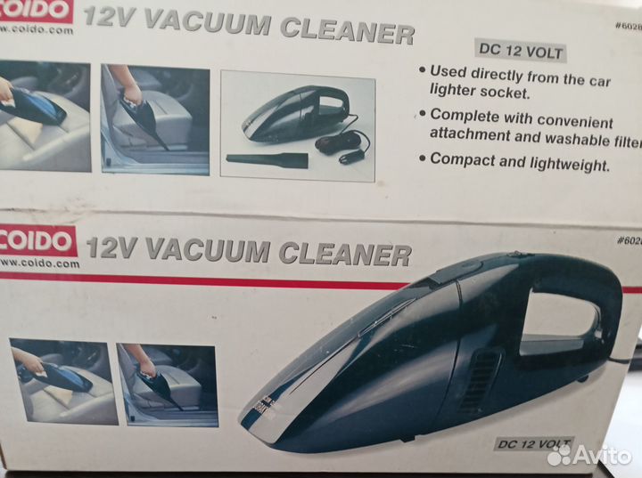 Пылесос автомобильный, пылесос портативный от прик