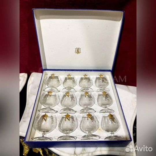 Набор бокалов. Фужер. Винтаж. Антиквариат