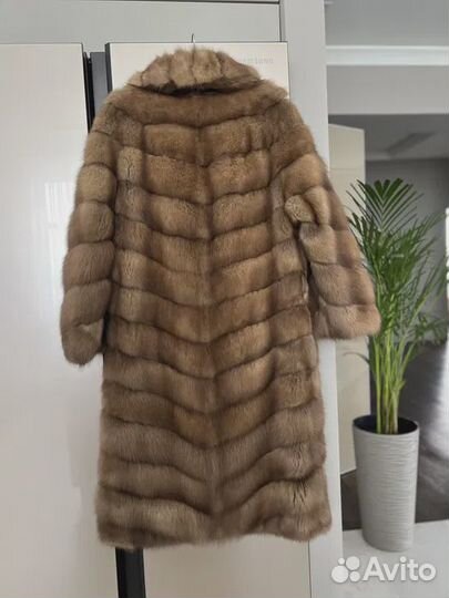 Шуба канадская куница под соболя размер м