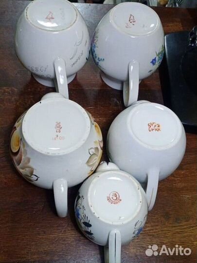 Чайники фарфоровые СССР