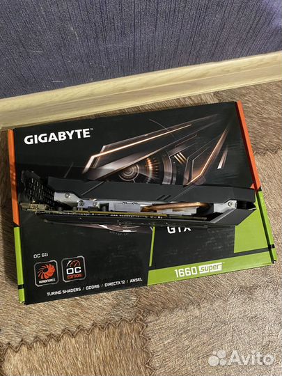 Видеокарта gtx 1660 super 6gb gigabyte