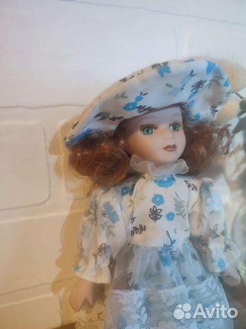 Кукла фарфоровая коллекционная