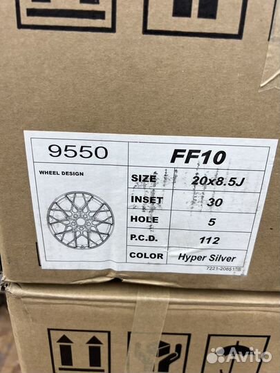 Литые диски HRE FF10 R20 5*112