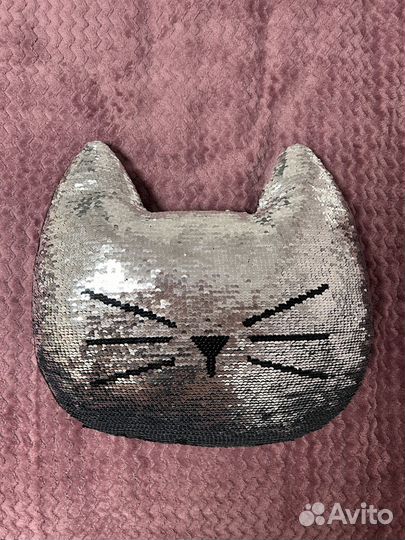Кот подушка игрушка