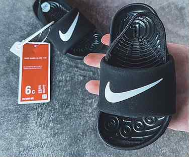 Nike kawa 6c шлепки детские