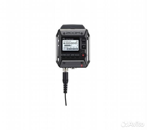 Рекордер Zoom F1-LP с петличным микрофоном