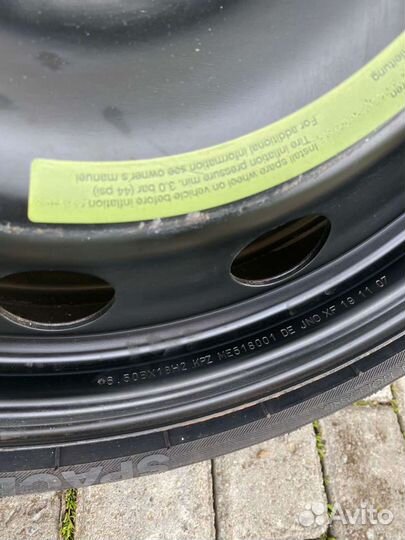 Запасное колесо на Mercedss-Benz