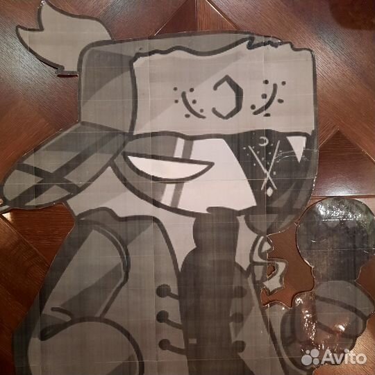 Картонная 2d фигура своими руками