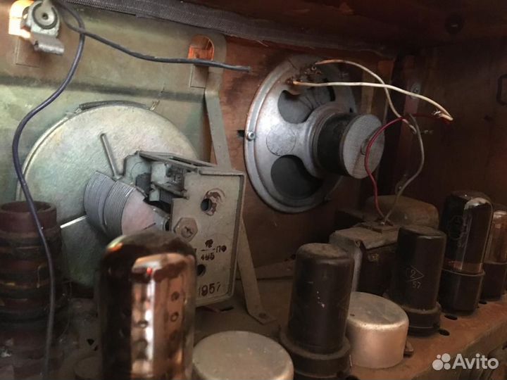 Ламповый радиоприемник Рекорд