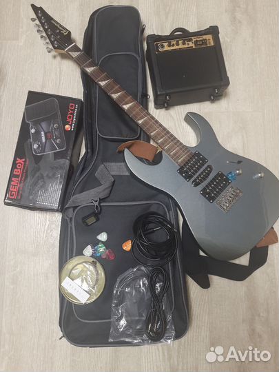 Электрогитара с комбиком бу