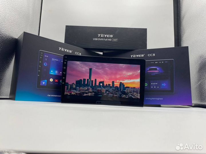 Магнитола на андроиде Teyes CC3 4/64 Toyota