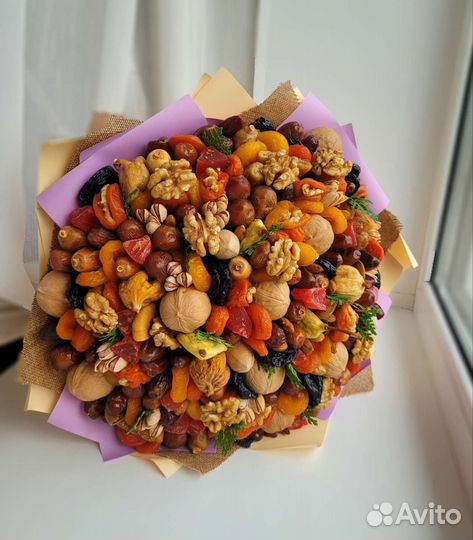 Букет из сухофруктов/Вкусные букеты/день рождения
