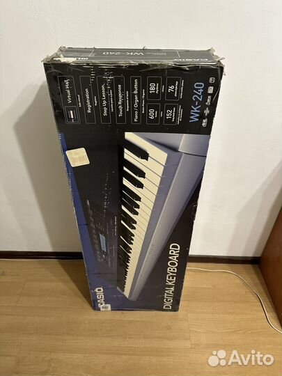 Цифровое пианино (синтезатор) casio wk-240