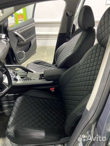 Автопилот чехлы Renault Logan ромб