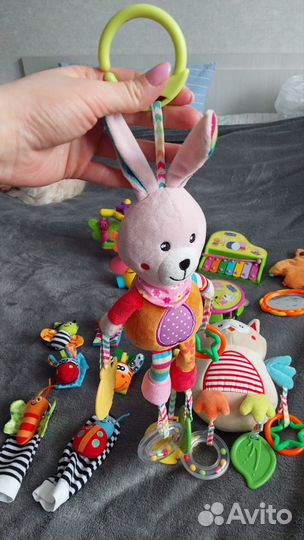 Игрушки погремушки пакетом