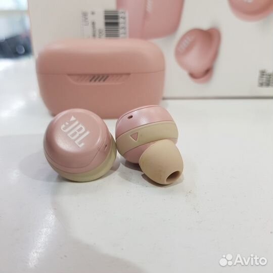 Беспроводные наушники JBL Live Free NC+, розовый