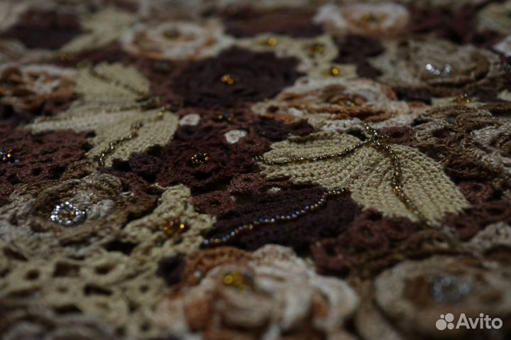 Эксклюзивная вязанная кофта ручной работы