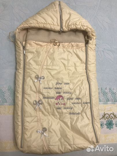 Конверт в коляску демисезонный
