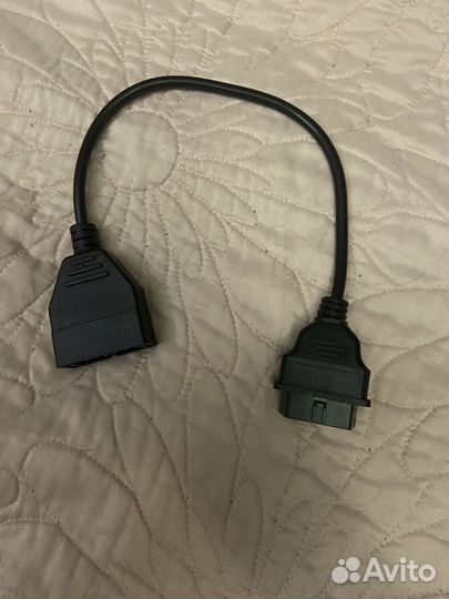 Переходник для сканеров OBD2 ваз с 12 на 16 pin