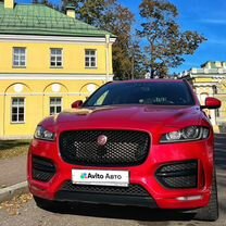 Jaguar F-Pace 3.0 AT, 2016, 139 000 км, с пробегом, цена 3 700 000 руб.