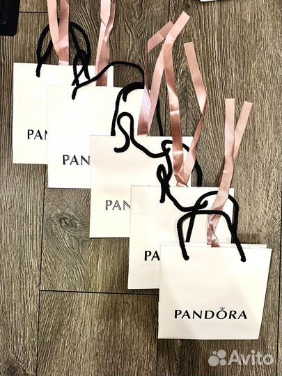 Pandora подарочные пакеты и коробки