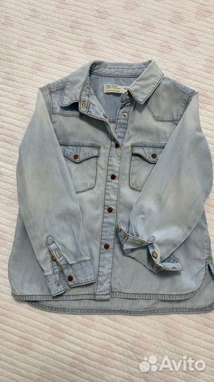Рубашка джинсовая Zara
